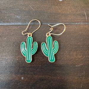 Cactus earrings